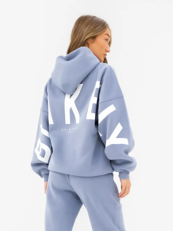 Isabel Oversized Hoodie - Granite Blue sold by Blakely