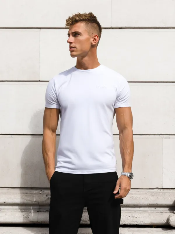 Iver T-Shirt - White sold by Blakely