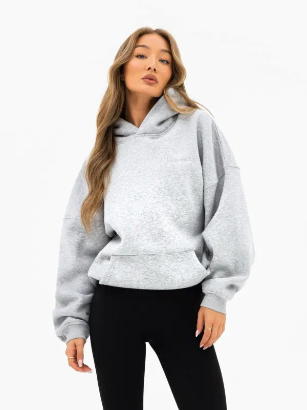 Freya Oversized Hoodie - Marl Grey sold by Blakely