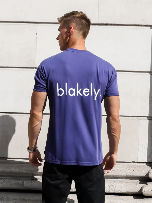 Enzo Relaxed T-Shirt - Bold Purple sold by Blakely