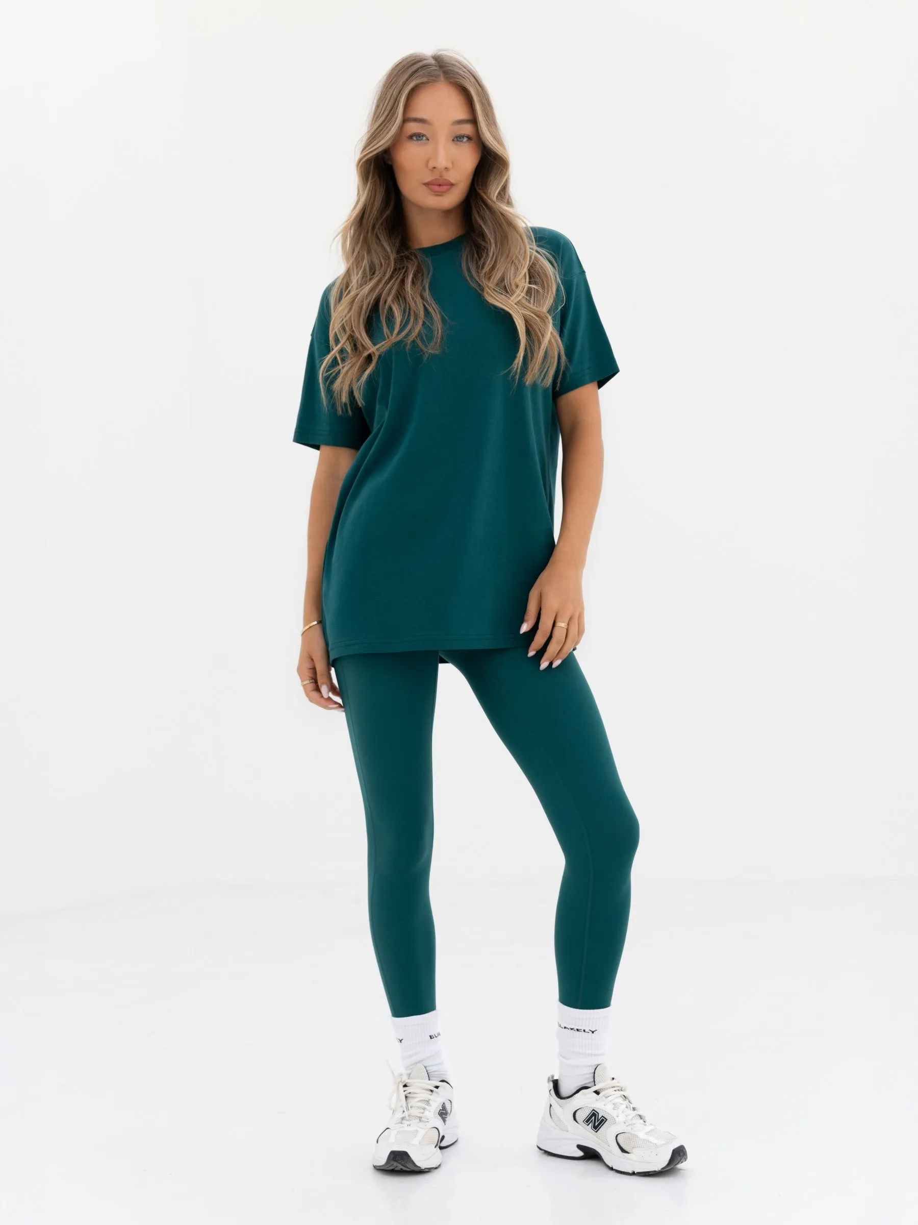 Thea Oversized T-Shirt - Deep Green sold by Blakely product image thumbnail 4