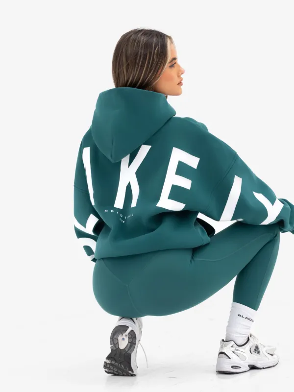 Isabel Oversized Hoodie - Deep Green sold by Blakely