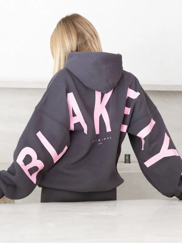 Isabel Oversized Hoodie - Graphite sold by Blakely