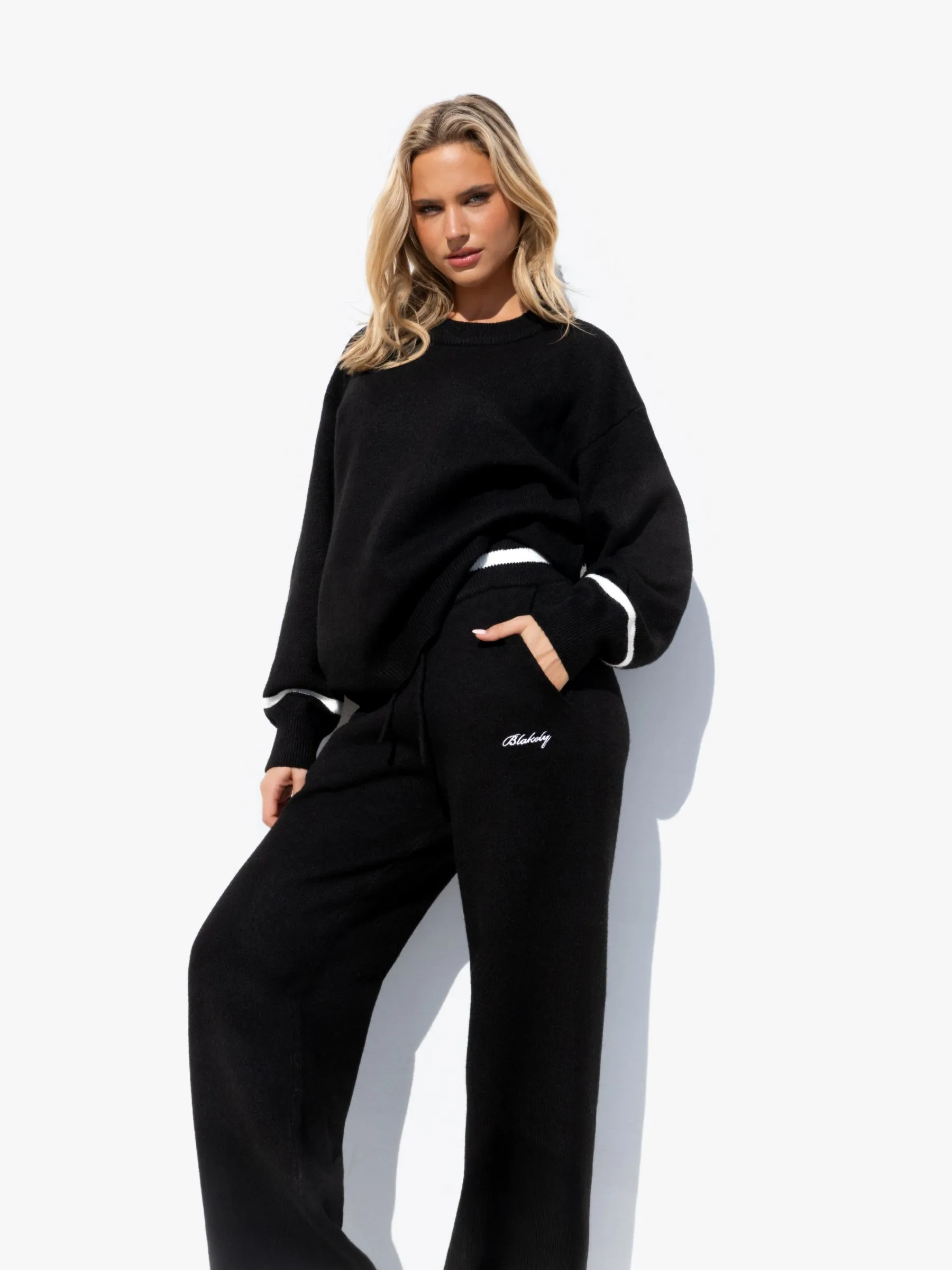Margot Oversized Knitted Jumper - Black sold by Blakely product image thumbnail 4