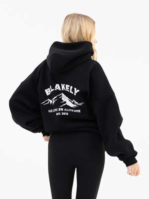 Amari Altitude Oversized Hoodie - Black sold by Blakely