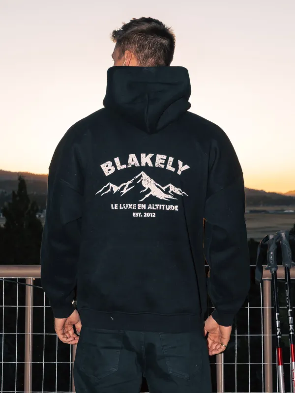 Arlow Altitude Relaxed Hoodie - Black sold by Blakely