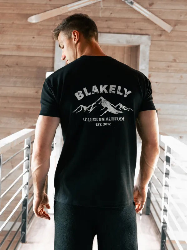 Arlow Altitude Relaxed T-Shirt - Black sold by Blakely
