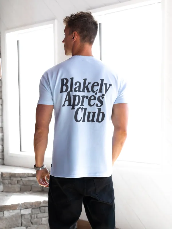 Halden Relaxed T-Shirt - Soft Blue sold by Blakely