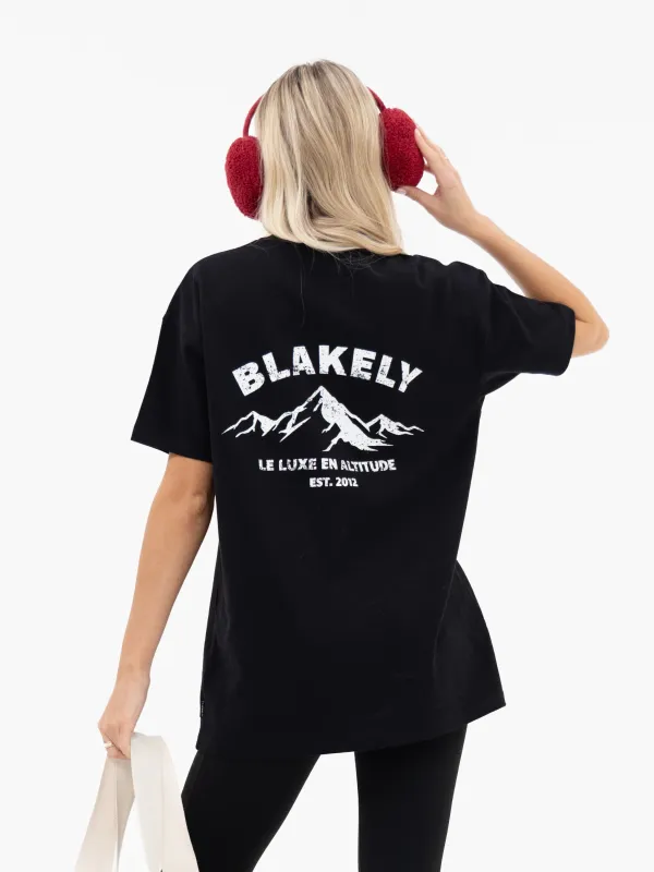 Amari Altitude Oversized T-Shirt - Black sold by Blakely