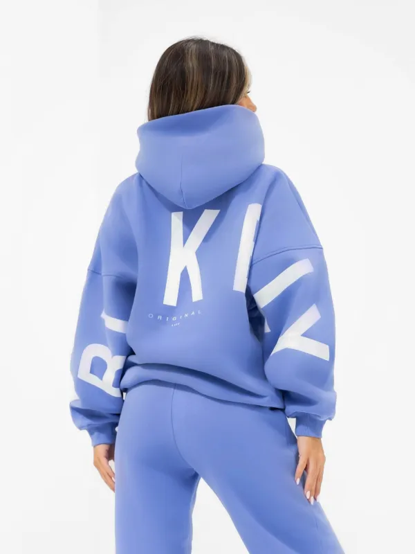 Isabel Oversized Hoodie - Cornflower Blue sold by Blakely