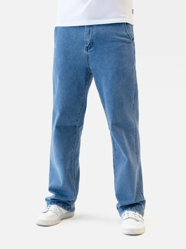 Vol.17 Straight Leg Jeans - Blue sold by Blakely