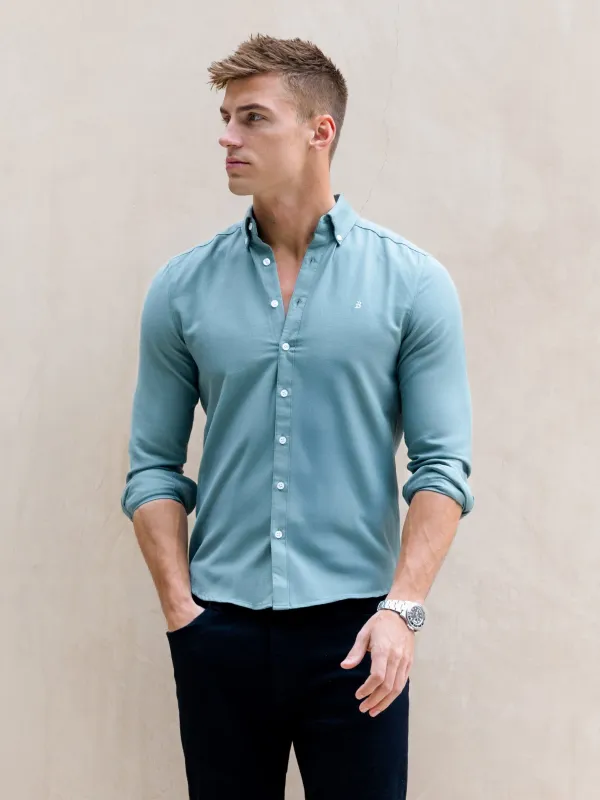 Conrad Long Sleeve Shirt - Sage Green sold by Blakely