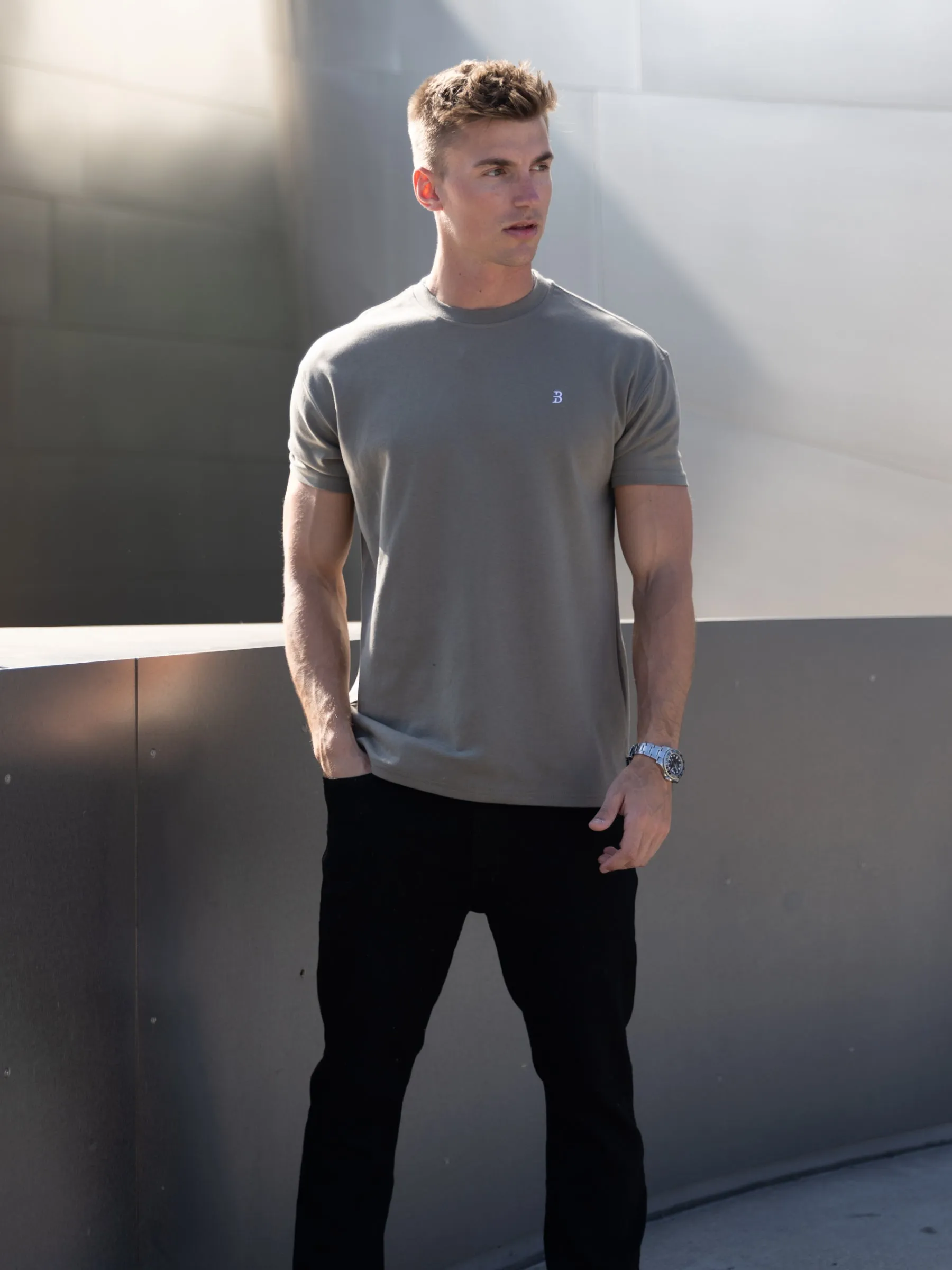 Conrad Relaxed Anchor T-Shirt - Safari Green sold by Blakely product image thumbnail 2