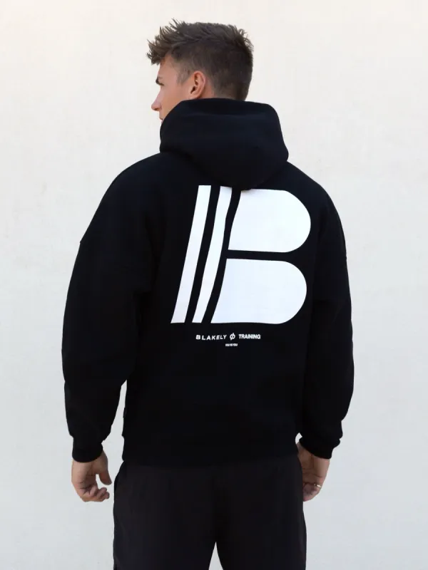 Apex Relaxed Hoodie - Black sold by Blakely