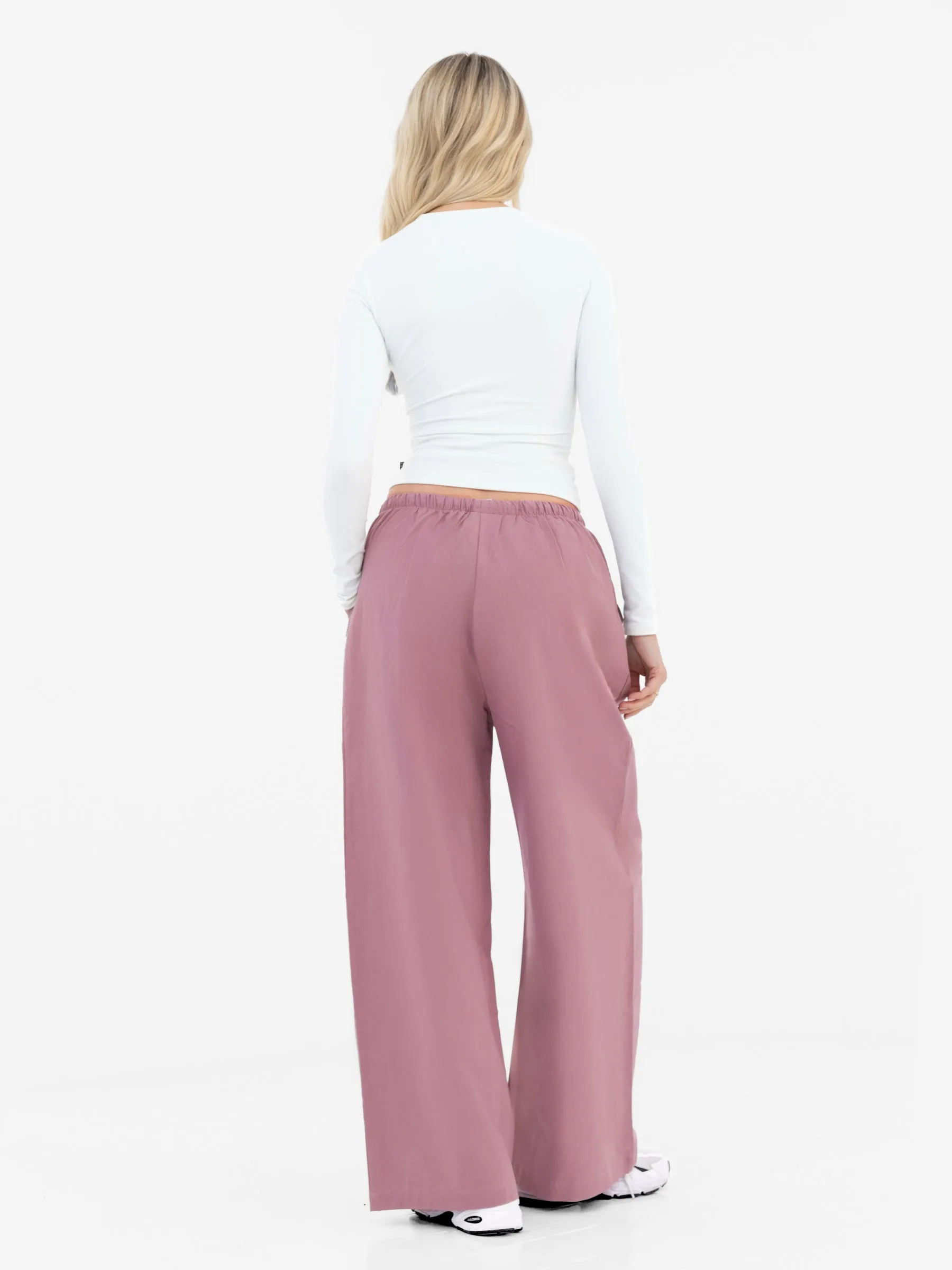 Maya Wide Leg Trousers - Dusty Pink sold by Blakely product image thumbnail 4