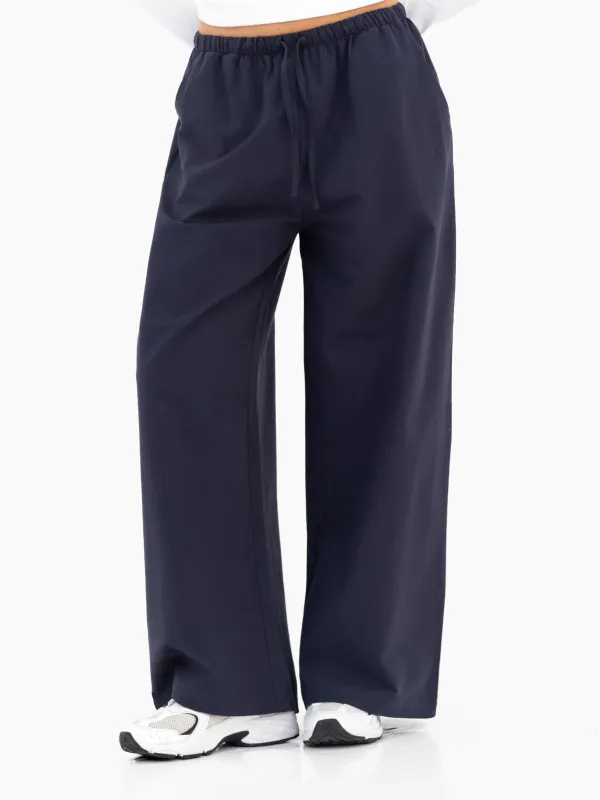 Maya Wide Leg Trousers - True Navy sold by Blakely
