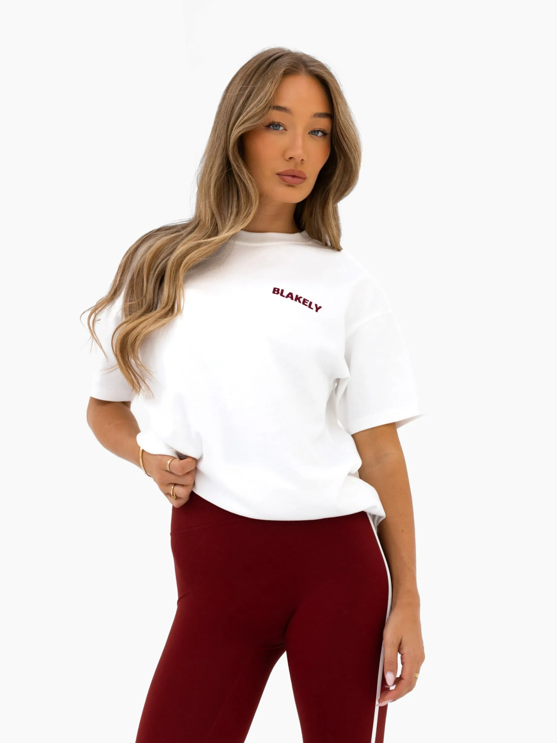 Naomi Oversized T-Shirt - Flat White sold by Blakely product image thumbnail 2