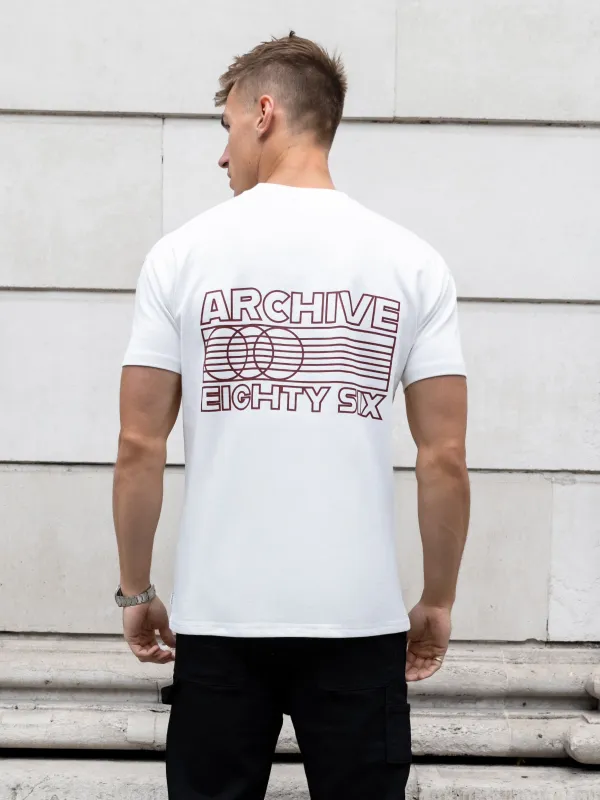 Jordan Relaxed T-Shirt - Flat White sold by Blakely