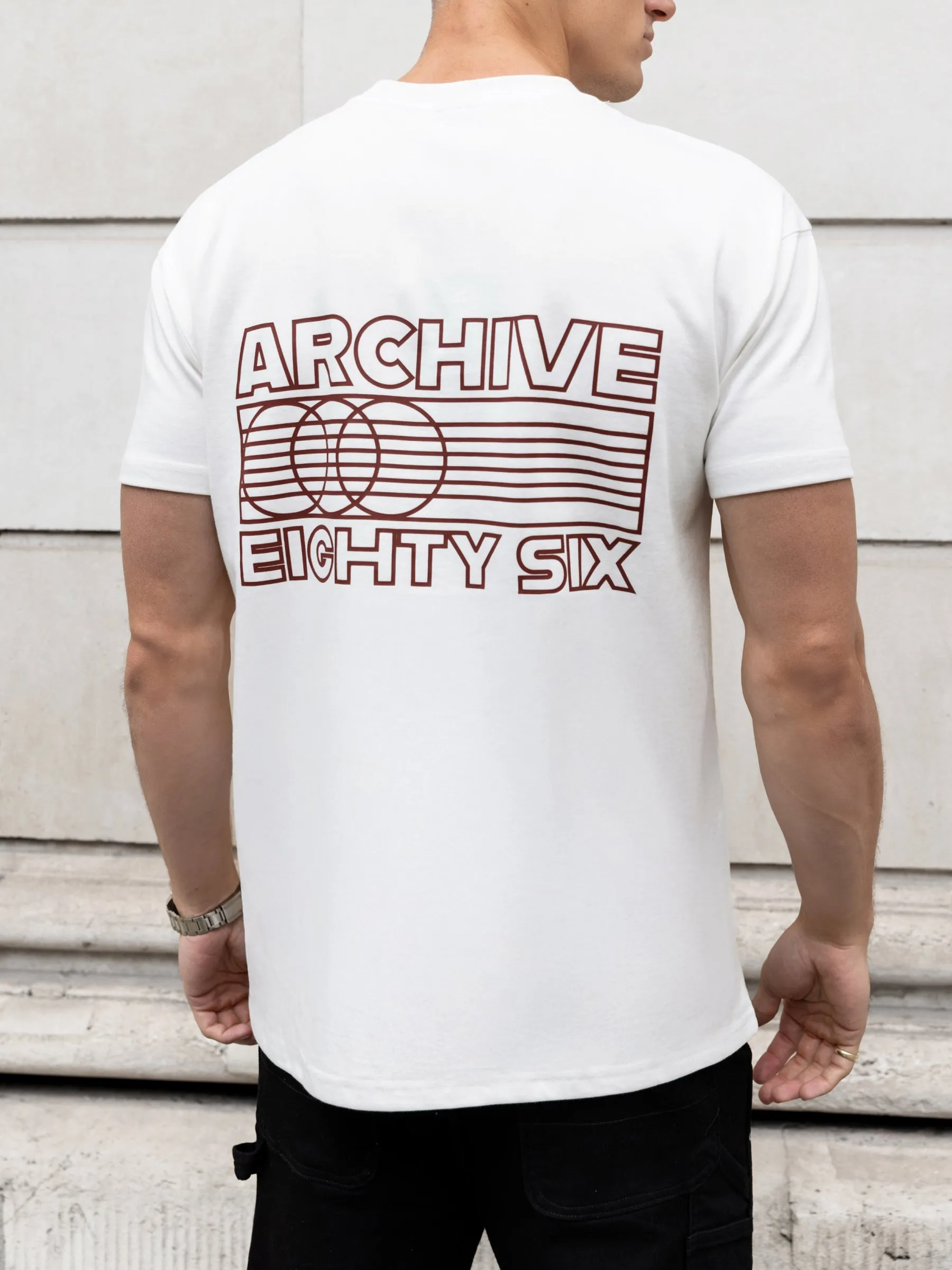 Jordan Relaxed T-Shirt - Flat White sold by Blakely product image thumbnail 5