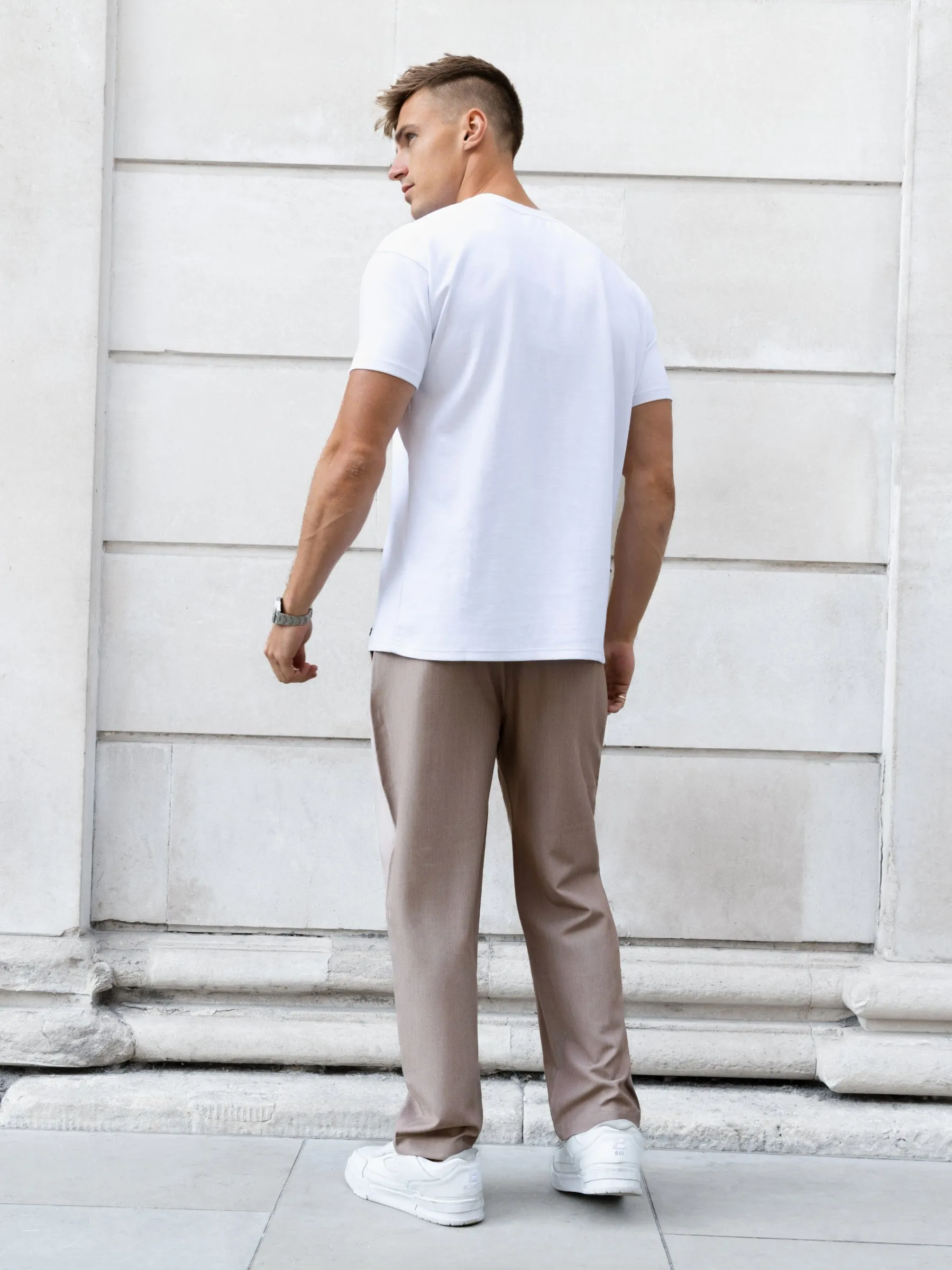 Anston Stretch Chinos - Light Brown sold by Blakely product image thumbnail 2