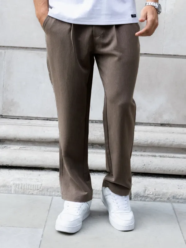 Anston Stretch Chinos - Brown sold by Blakely