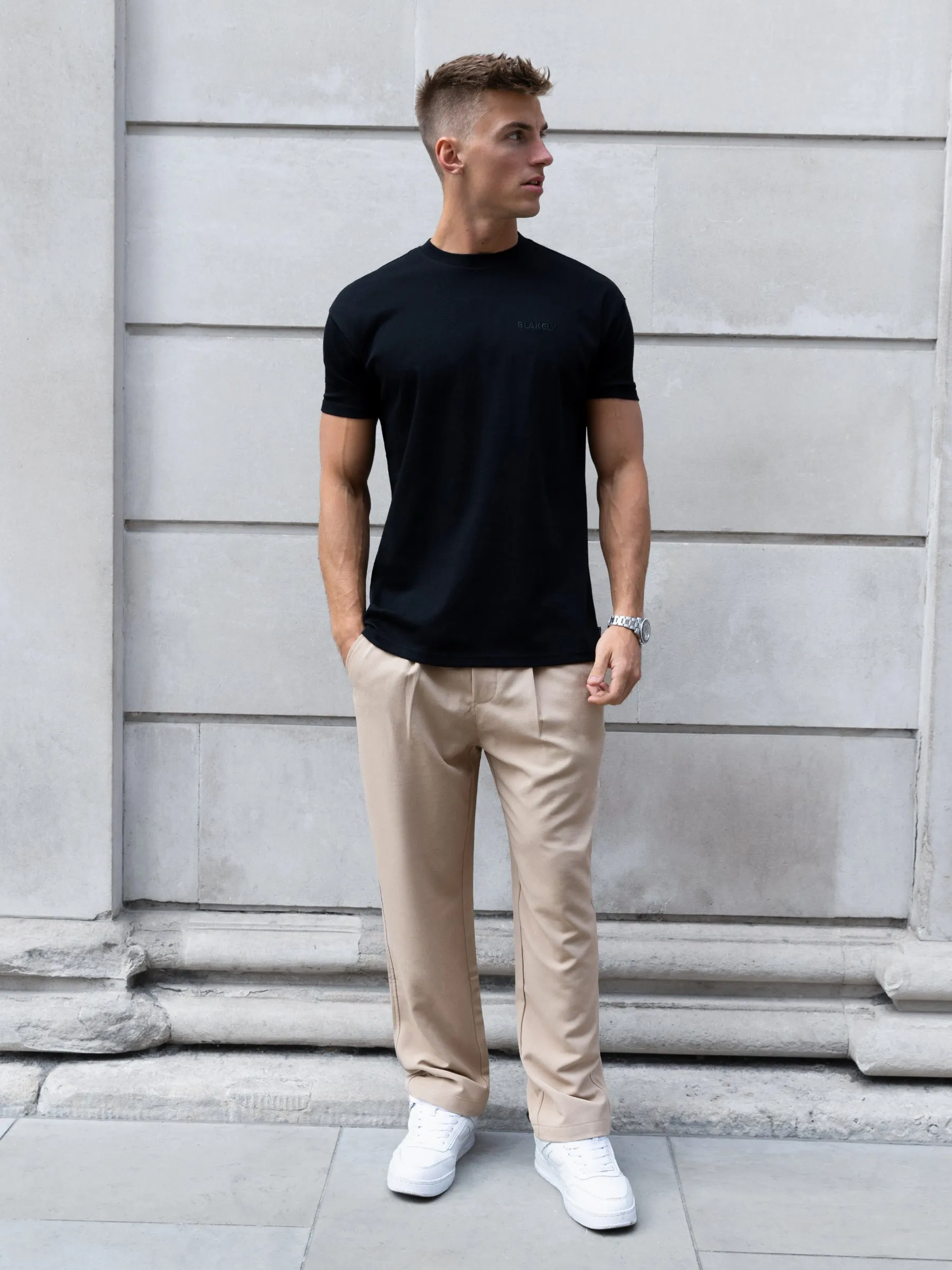 Anston Stretch Chinos - Tan sold by Blakely product image thumbnail 3