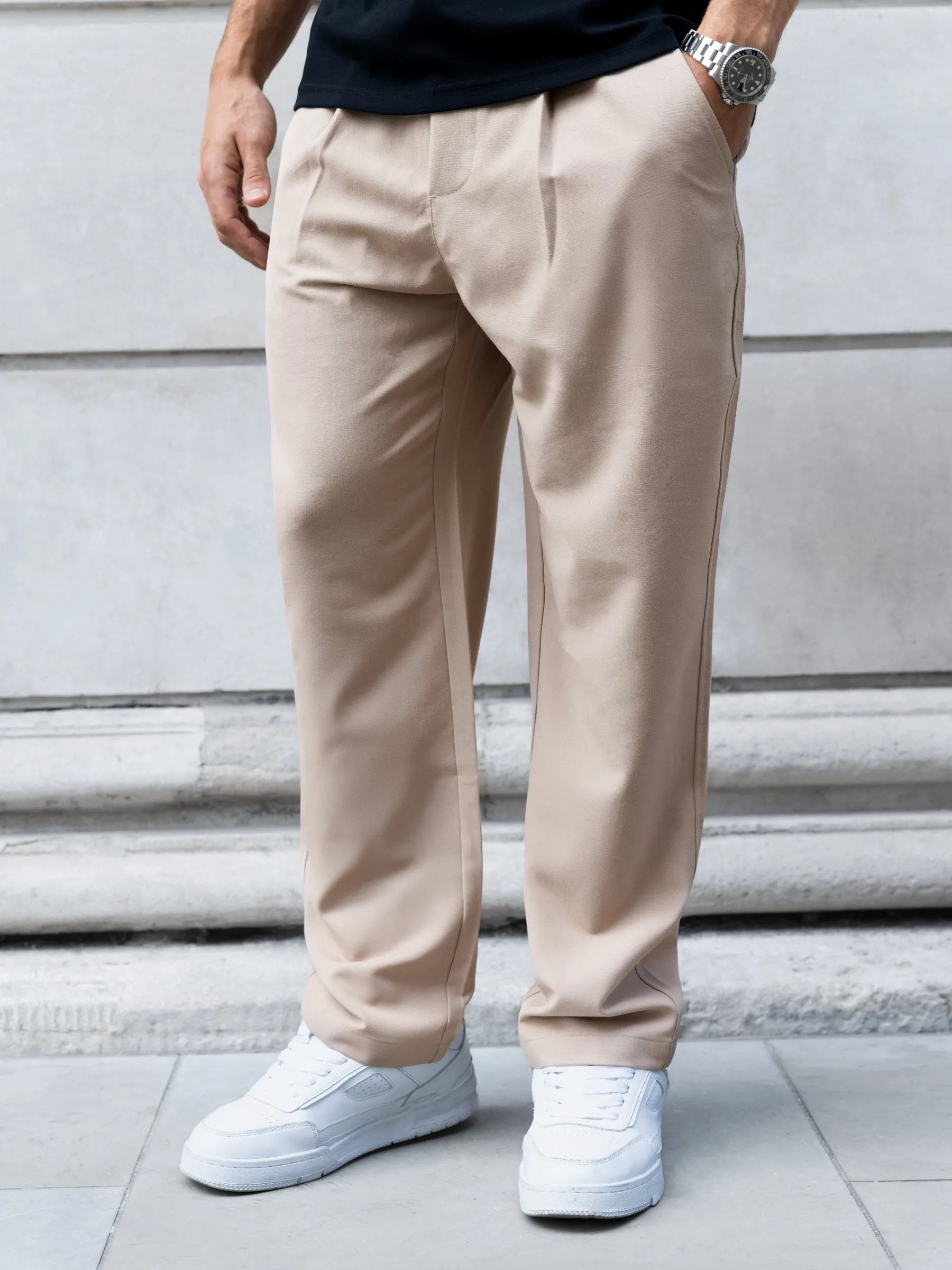 Anston Stretch Chinos - Tan sold by Blakely product image thumbnail 2