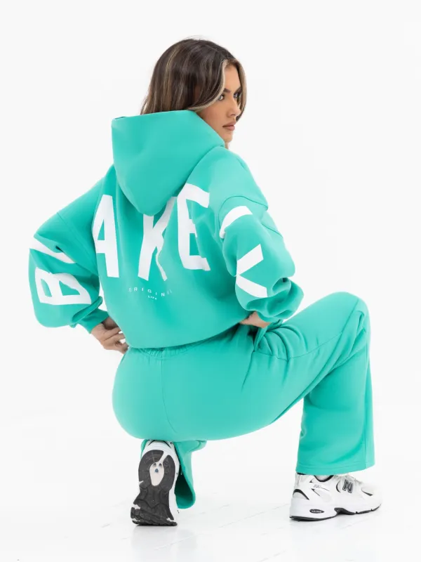 Isabel Oversized Hoodie - Turquoise sold by Blakely