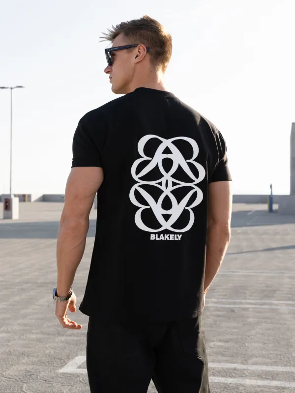 Mateo Relaxed T-Shirt - Black sold by Blakely