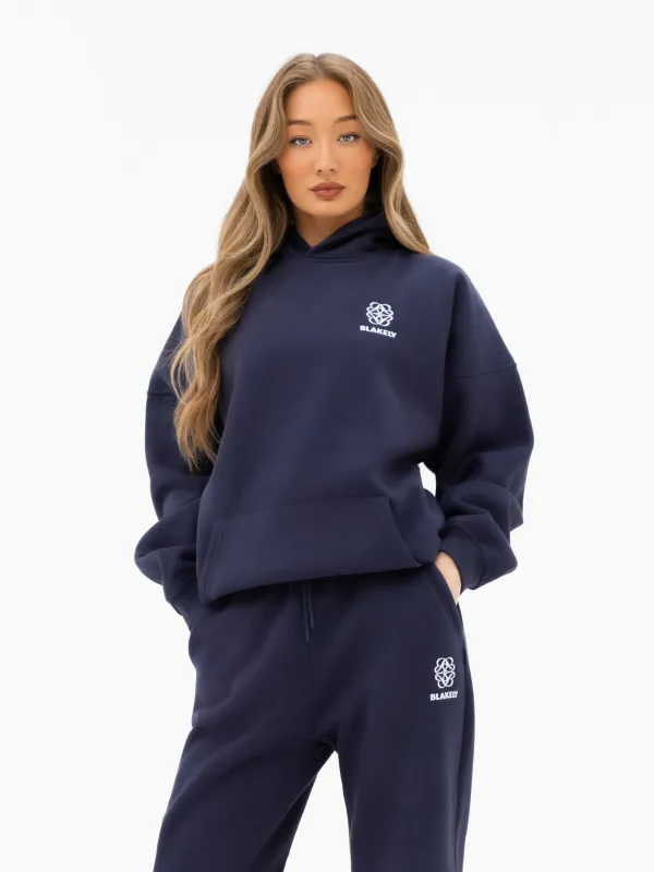 Iris Oversized Hoodie - True Navy sold by Blakely