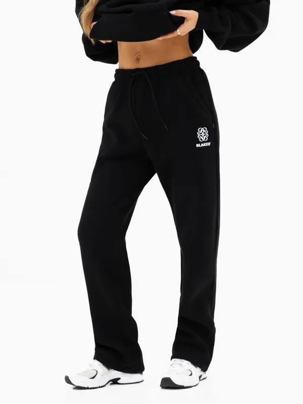 Iris Wide Leg Sweatpants - Black sold by Blakely