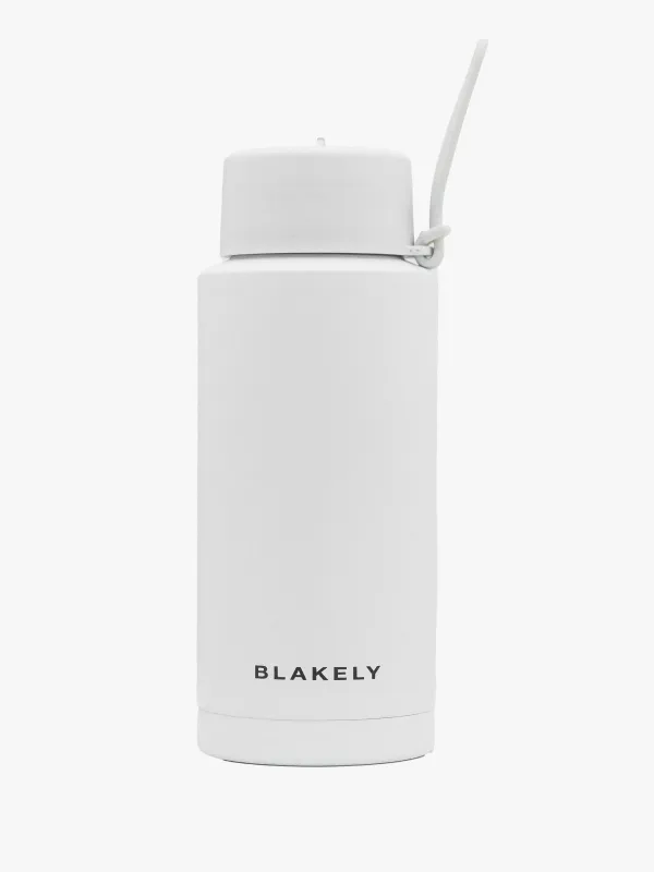 Blakely Logo Bottle - White sold by Blakely