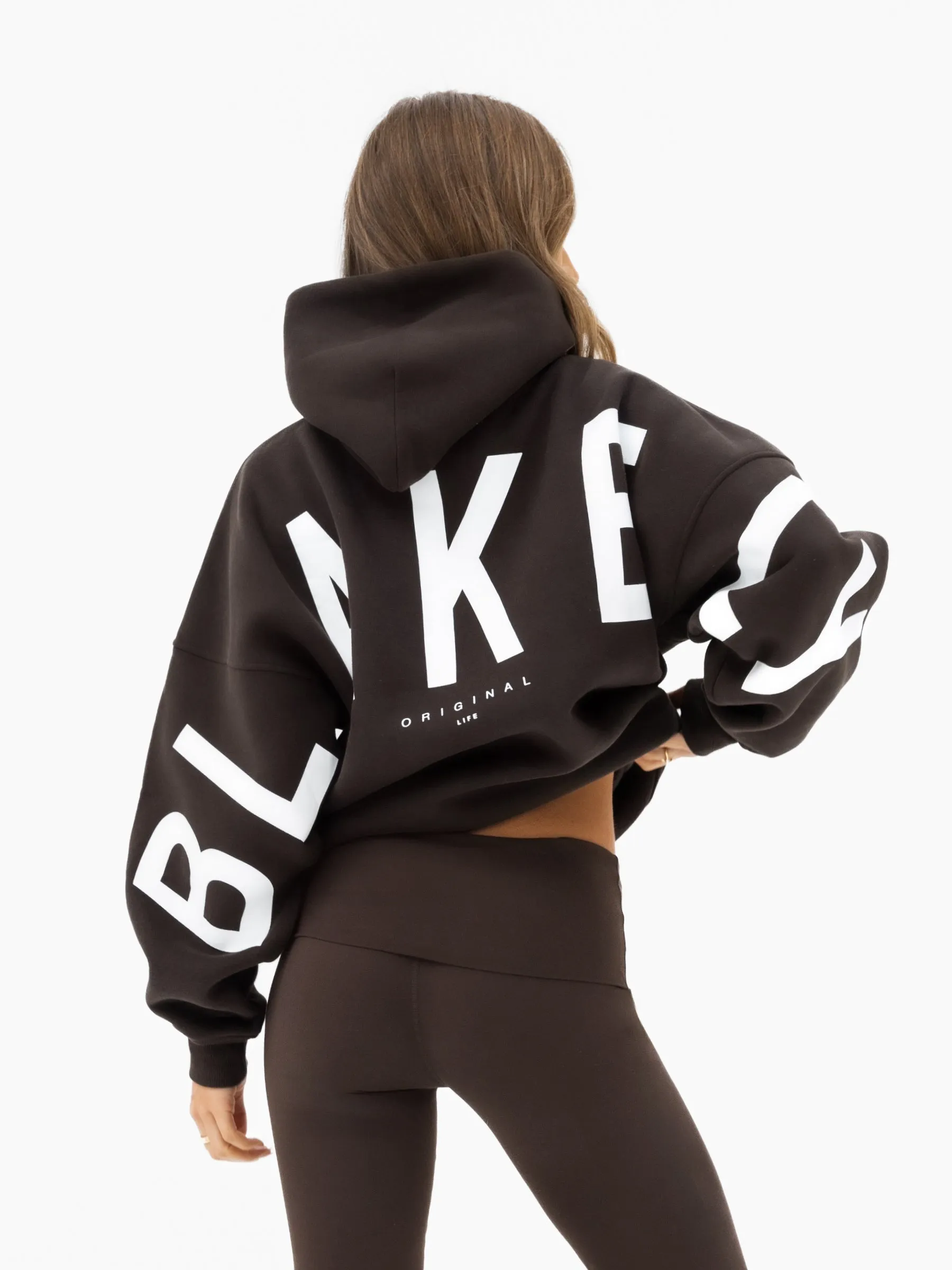 Isabel Oversized Hoodie - Chocolate Brown sold by Blakely product image thumbnail 5