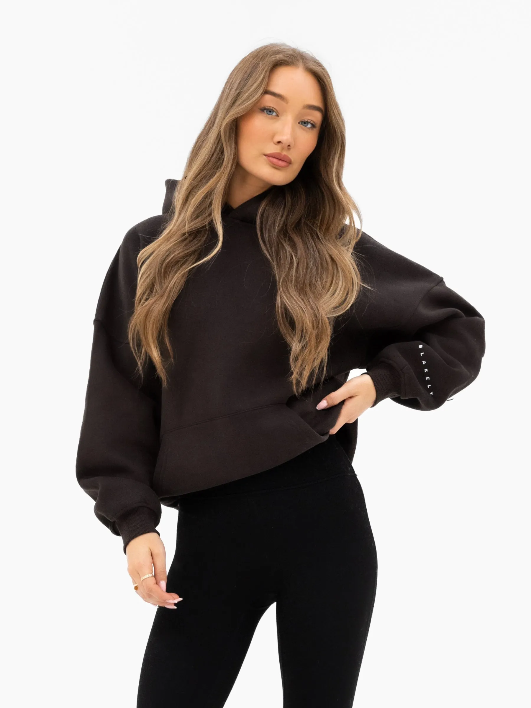 Isabel Oversized Hoodie - Chocolate Brown sold by Blakely product image thumbnail 2