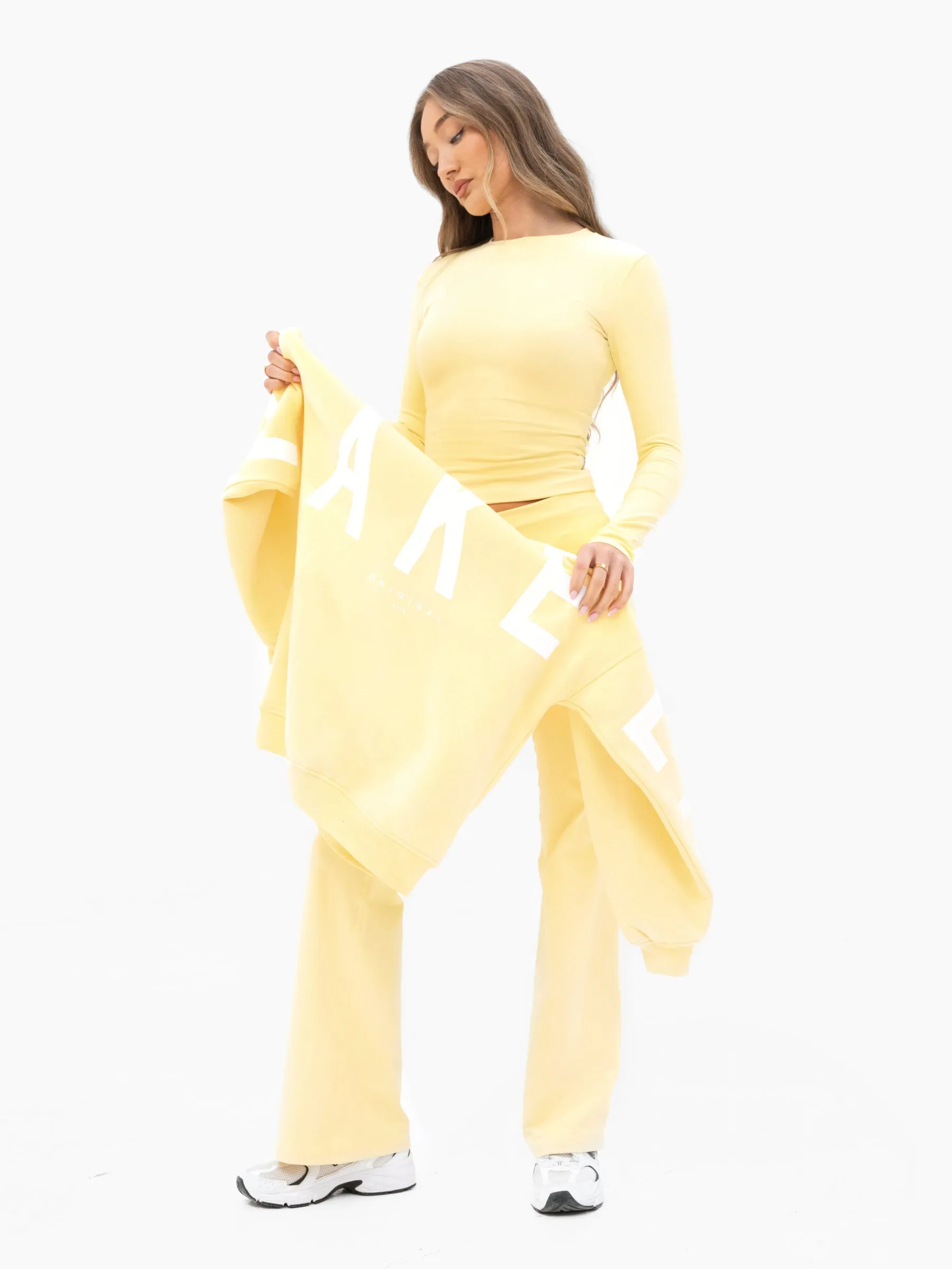 Lucia Long Sleeve Top - Butter Yellow sold by Blakely product image thumbnail 4