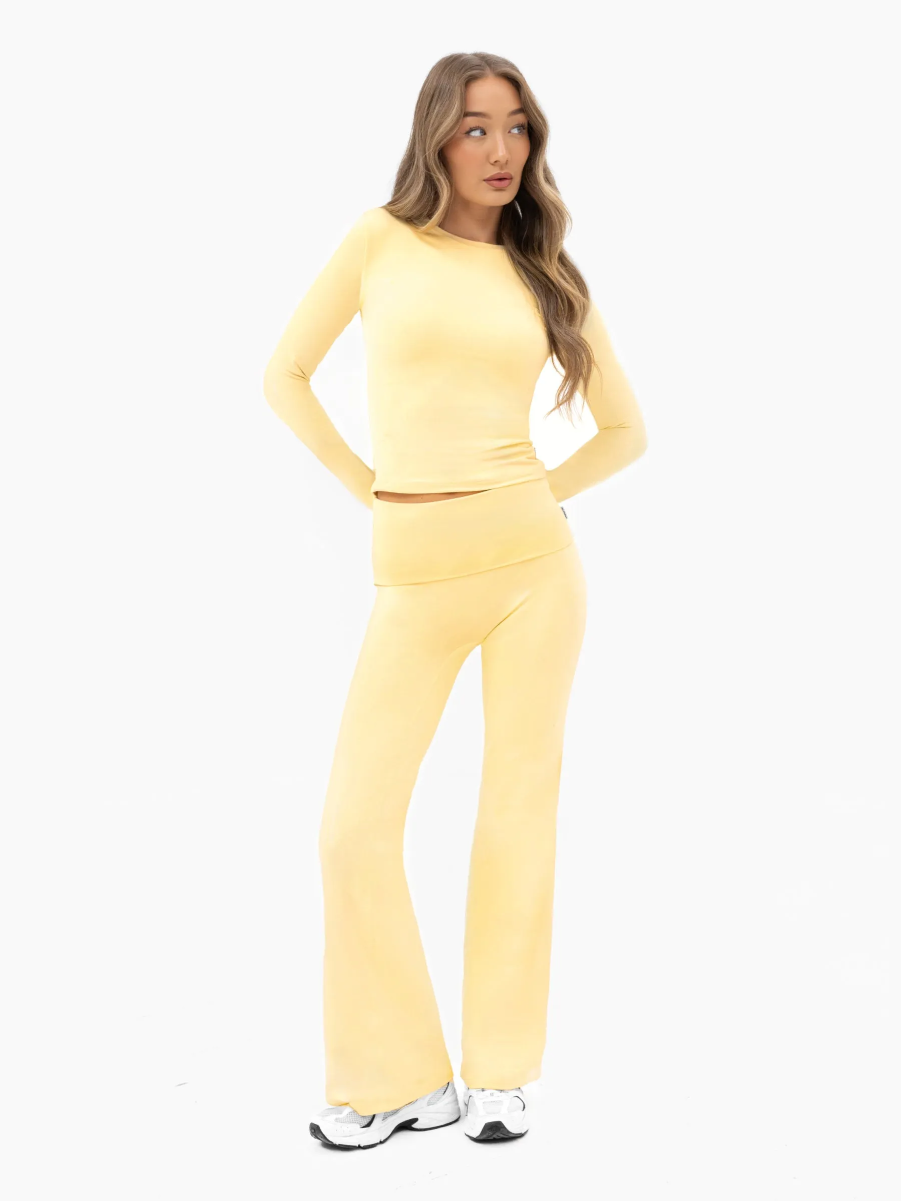 Lucia Long Sleeve Top - Butter Yellow sold by Blakely product image thumbnail 3