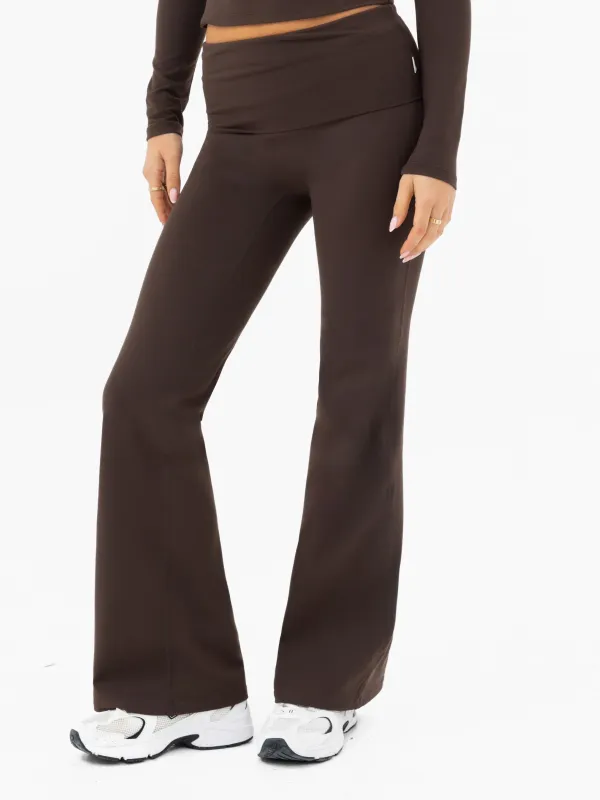 Ultimate Soft Lifestyle Flares - Chocolate Brown sold by Blakely