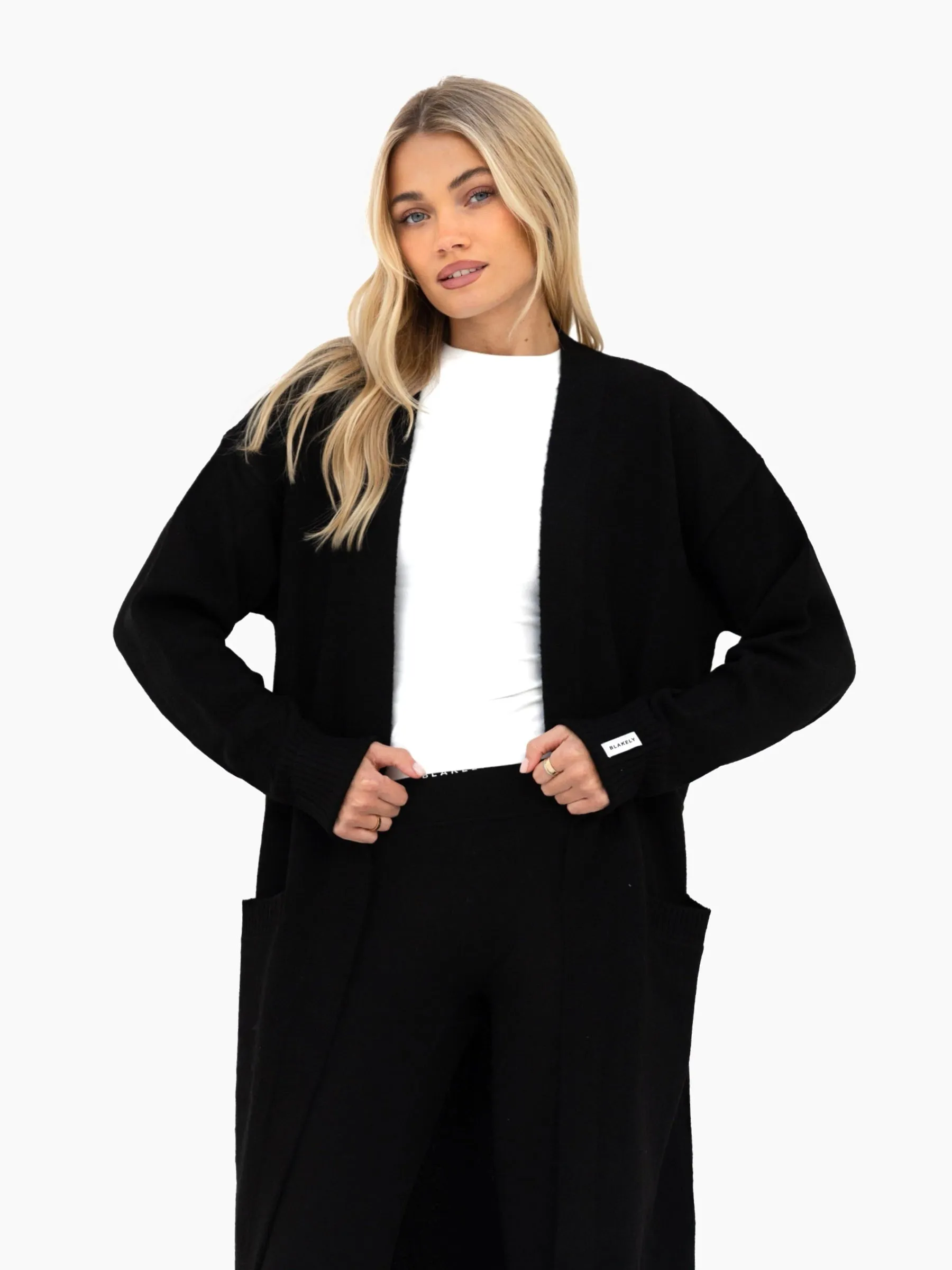 Mabel Longline Cardigan - Black sold by Blakely product image thumbnail 3