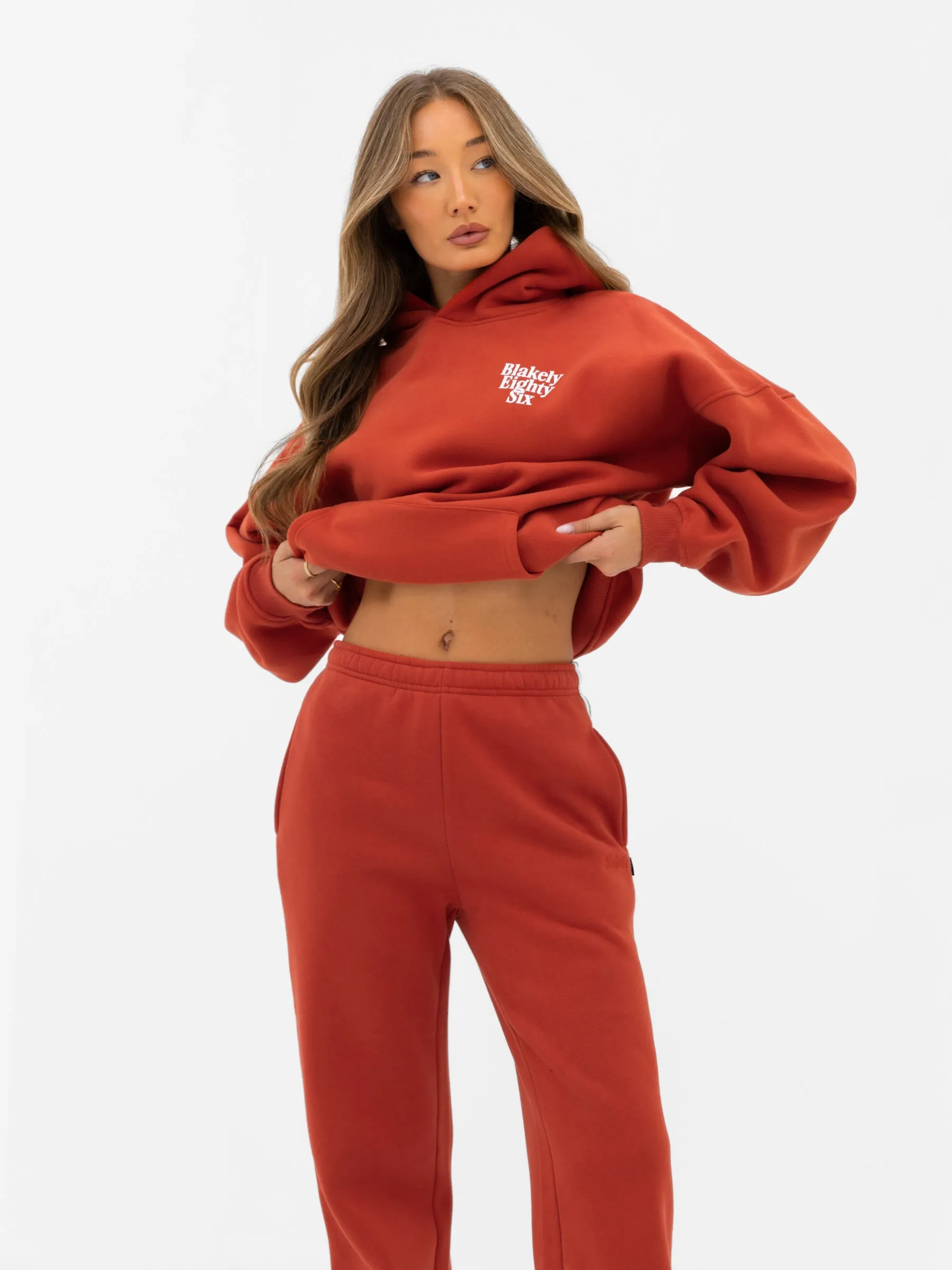 Romi Oversized Hoodie - Washed Red sold by Blakely product image thumbnail 5