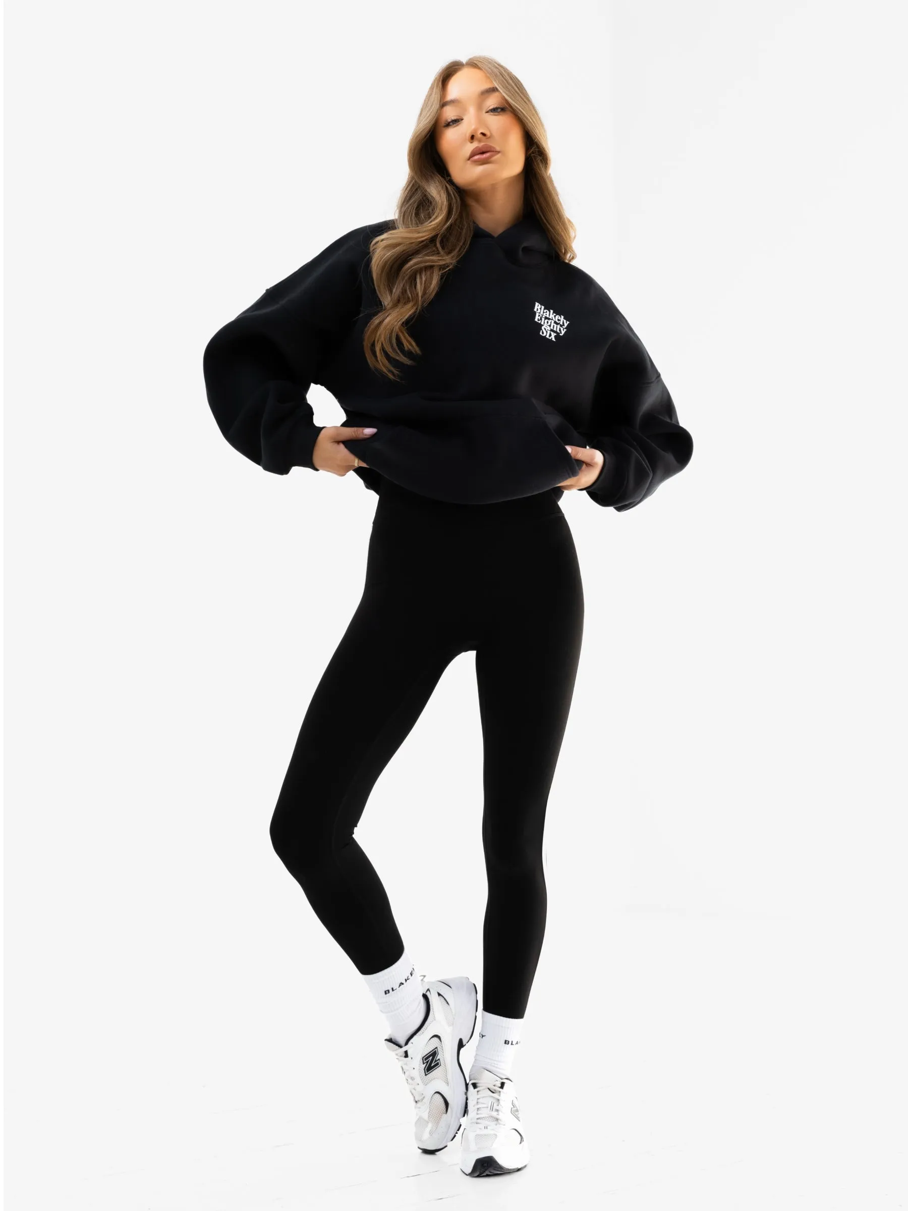 Romi Oversized Hoodie - Black sold by Blakely product image thumbnail 4