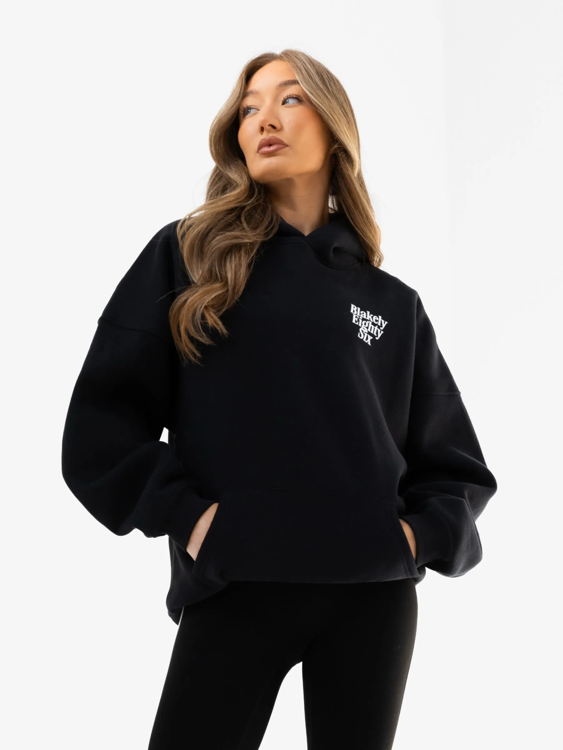 Romi Oversized Hoodie - Black sold by Blakely product image thumbnail 2