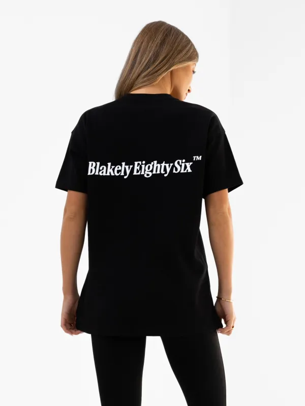 Romi Oversized T-Shirt - Black sold by Blakely