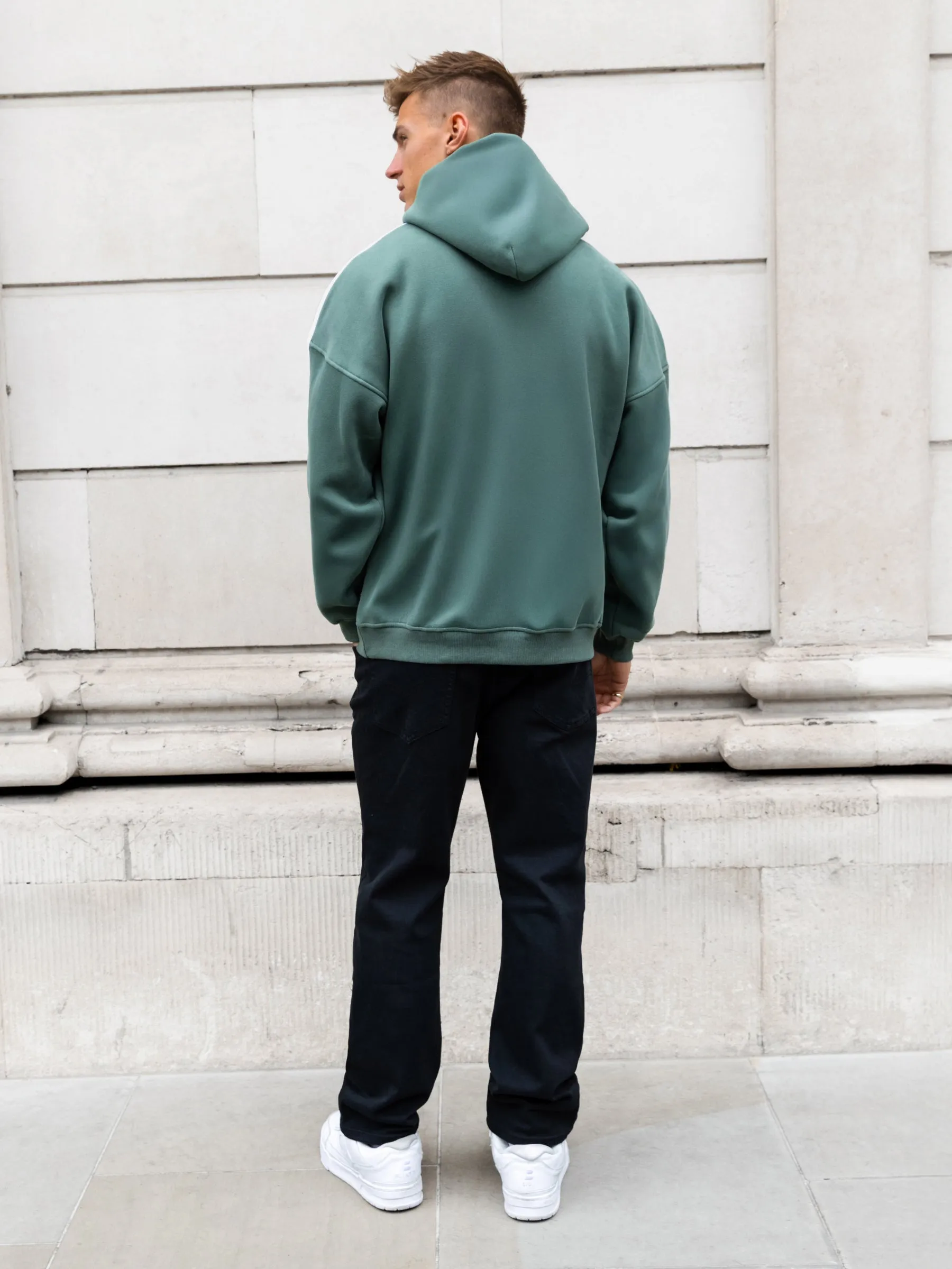 Marlo Relaxed Hoodie - Vintage Green sold by Blakely product image thumbnail 4