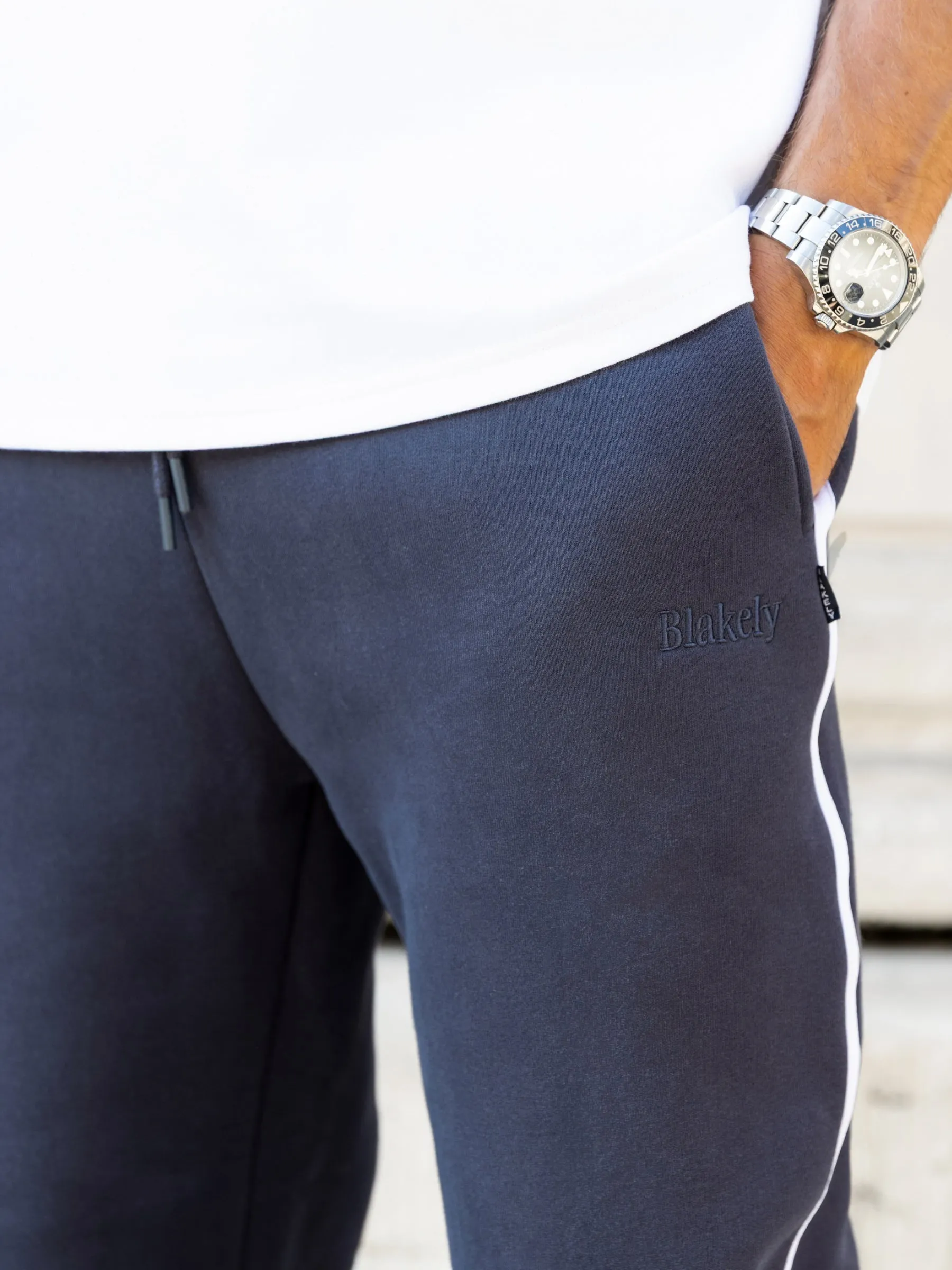 Marlo Relaxed Sweatpants - True Navy sold by Blakely product image thumbnail 4