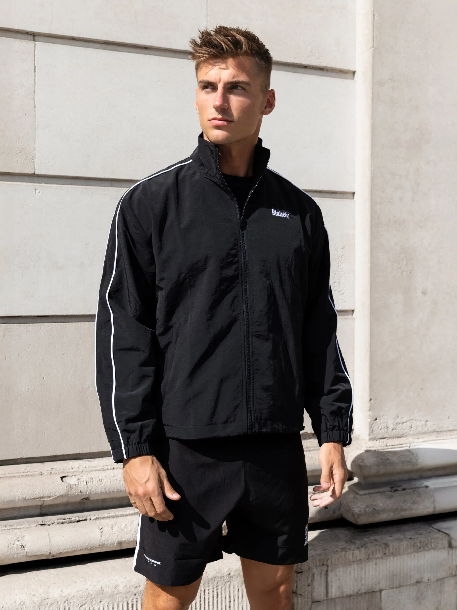 Marlo Track Jacket - Black sold by Blakely