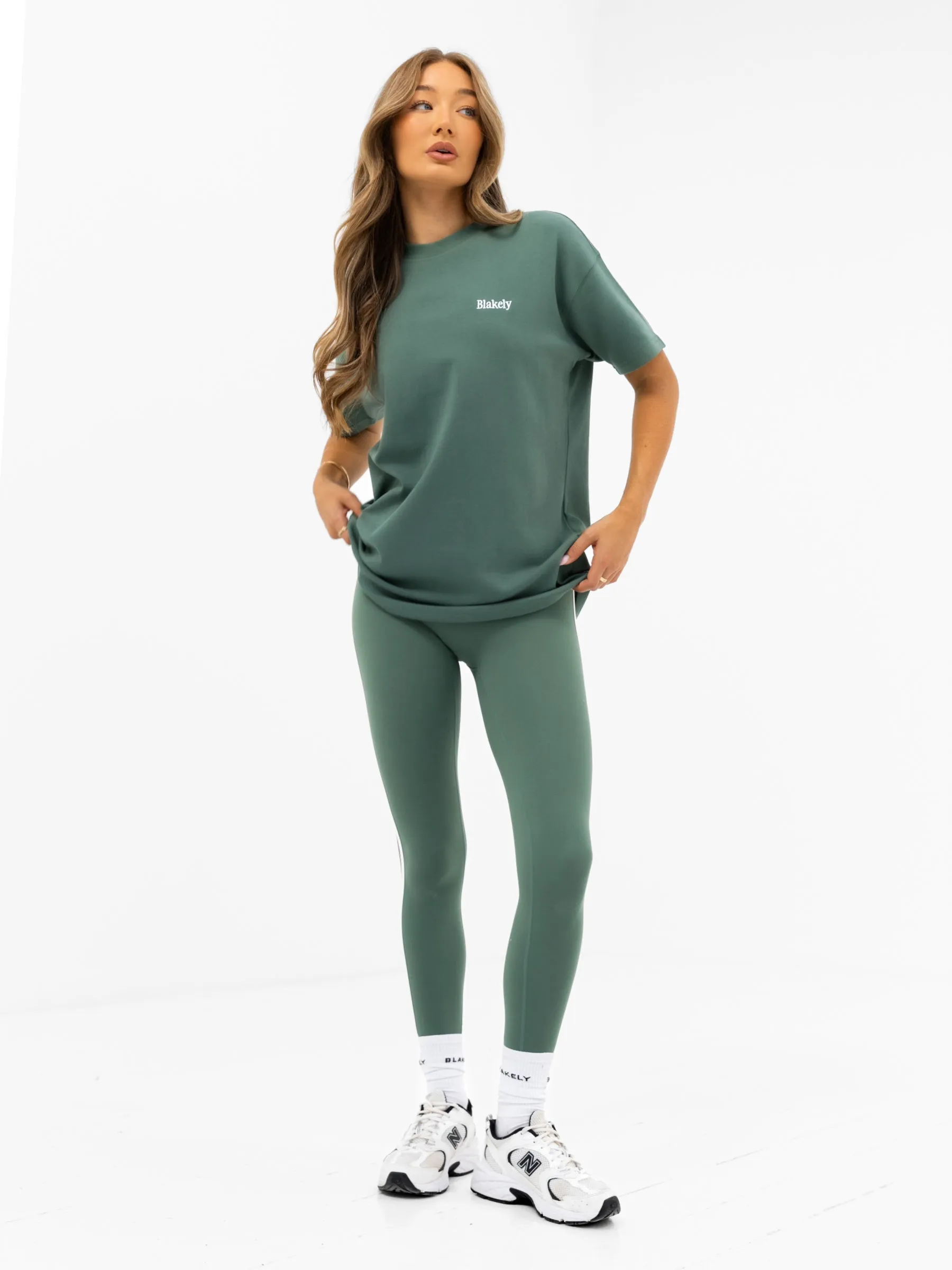 Jada Oversized T-Shirt - Vintage Green sold by Blakely product image thumbnail 3