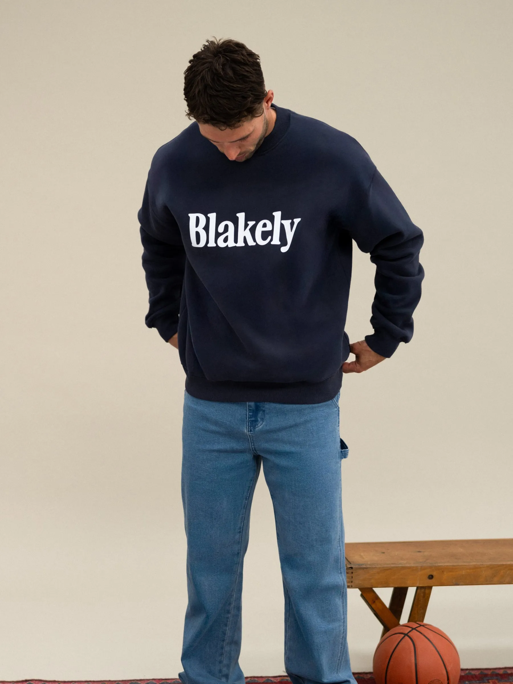 Marlo Relaxed Jumper - True Navy sold by Blakely product image thumbnail 2