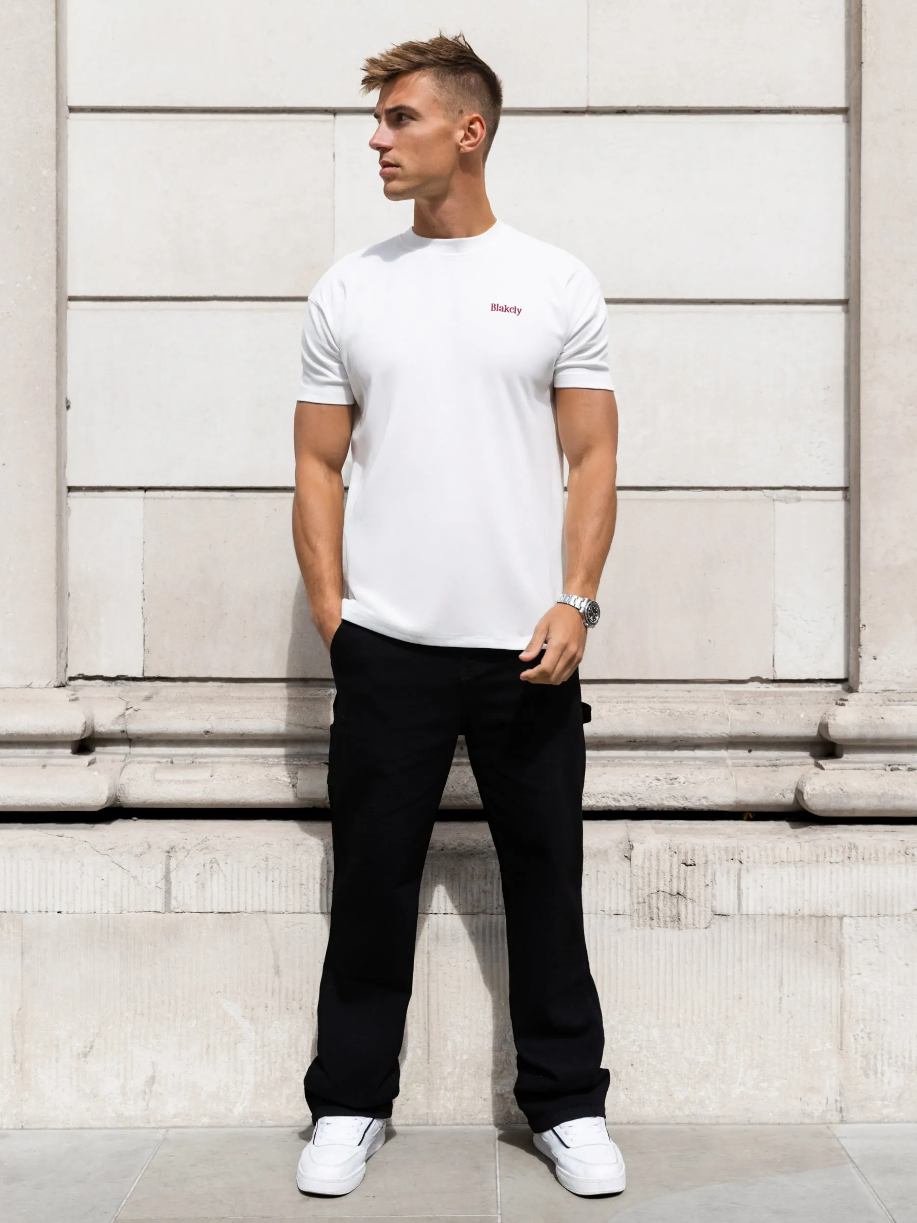 Marlo Relaxed T-Shirt - White sold by Blakely product image thumbnail 4