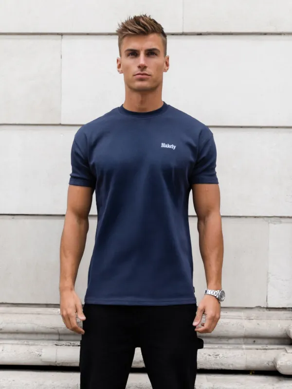 Marlo Relaxed T-Shirt - True Navy sold by Blakely
