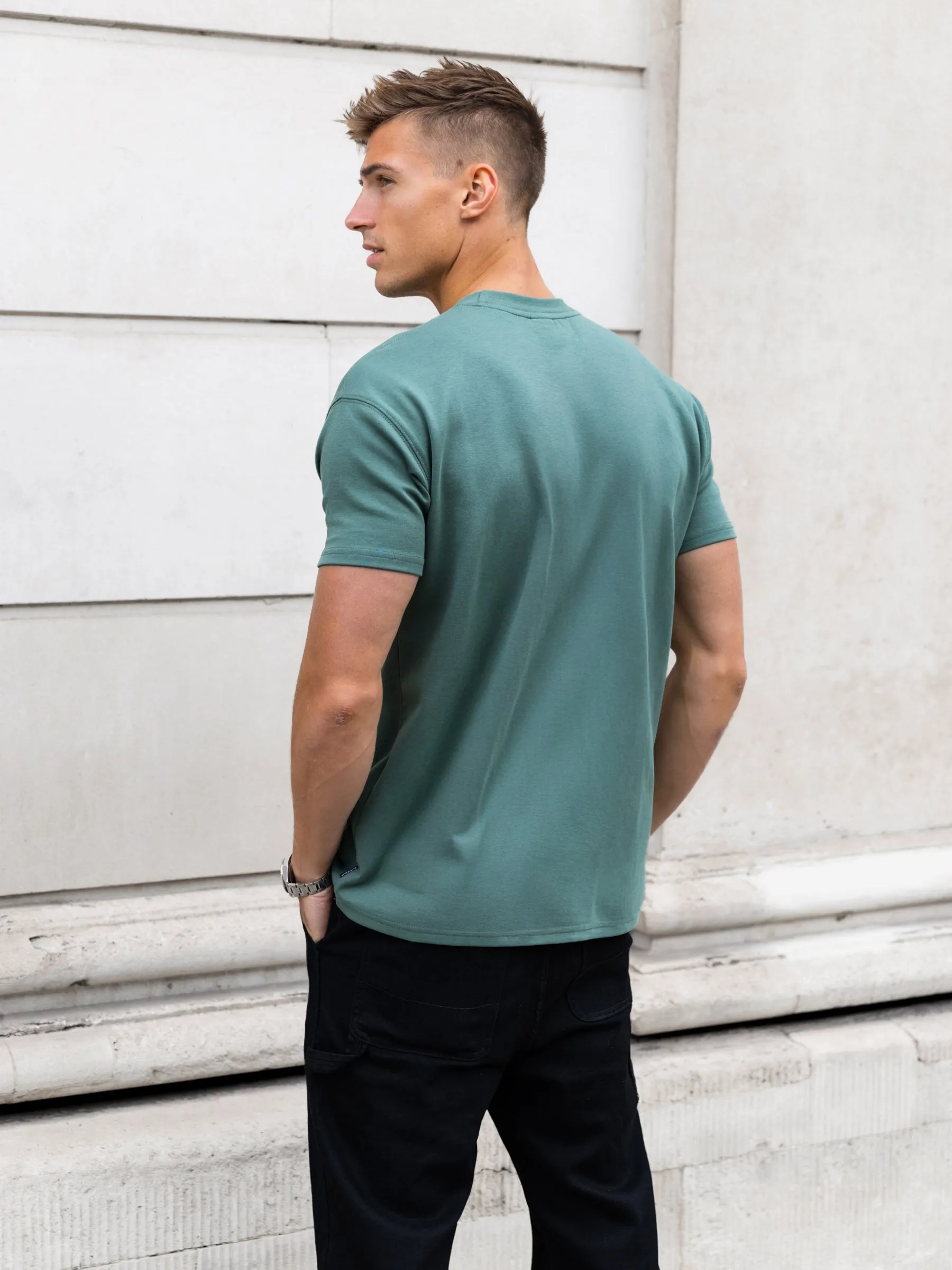 Marlo Relaxed T-Shirt - Vintage Green sold by Blakely product image thumbnail 3